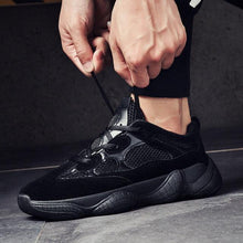 Load image into Gallery viewer, New Men's Breathable Mesh Sneakers Spring Fashion Luxury Shoes Black White Mens Shoes Casual Shoes Modern Sneaker Design Summer Outdoor Running Sneakers

