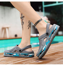 Load image into Gallery viewer, New Mens Shoes Sandals Summer Slippers Unisex Garden Clogs Shoes Casual Slippers Womens Mens Quick Drying Sandals Summer Anti-Slip Beach Shoes

