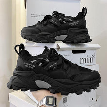 Load image into Gallery viewer, New Mens Sneakers Breathable Sports Shoes Couple Casual Shoes Thick Sole Running Walking Shoes Trainers Sport Sneakers Men High Fashion Comfy Fashion Sneakers
