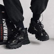 Load image into Gallery viewer, New Mens Sneakers Breathable Sports Shoes Couple Casual Shoes Thick Sole Running Walking Shoes Trainers Sport Sneakers Men High Fashion Comfy Fashion Sneakers
