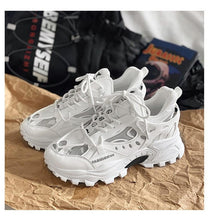 Load image into Gallery viewer, New Mens Sneakers Breathable Sports Shoes Couple Casual Shoes Thick Sole Running Walking Shoes Trainers Sport Sneakers Men High Fashion Comfy Fashion Sneakers
