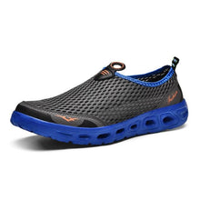 Load image into Gallery viewer, New Mesh Mens Aqua Shoes Outdoor Breathable Quick Dry Water Sneakers Light Anti-Skid Sport Footwear Comfortable Mesh Work Shoes Beach Swim Surf Shoes Water Shoes
