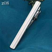 Load image into Gallery viewer, New Metal Silver Color Tie Clip For Men Wedding Necktie Tie Clasp Clip Tie Clips for Men Tie Bar Clip  Regular Ties Necktie Wedding Business Tie Pin Clips Gentleman Ties Bar Elegant Men's Accessories
