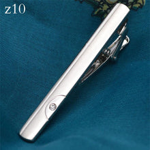 Load image into Gallery viewer, New Metal Silver Color Tie Clip For Men Wedding Necktie Tie Clasp Clip Tie Clips for Men Tie Bar Clip  Regular Ties Necktie Wedding Business Tie Pin Clips Gentleman Ties Bar Elegant Men's Accessories
