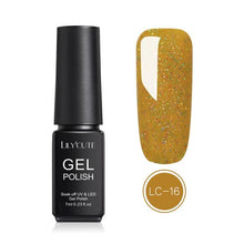 Load image into Gallery viewer, New Modern Fashion Colorful Matte Effect UV Gel Nail Polish Permanent Nail Painting Gel Luxury Matt Style For Women and Girls
