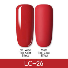 Load image into Gallery viewer, New Modern Fashion Colorful Matte Effect UV Gel Nail Polish Permanent Nail Painting Gel Luxury Matt Style For Women and Girls

