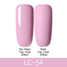 Load image into Gallery viewer, New Modern Fashion Colorful Matte Effect UV Gel Nail Polish Permanent Nail Painting Gel Luxury Matt Style For Women and Girls
