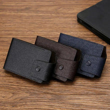 Load image into Gallery viewer, New Modern Fashion Unisex Business Leather Wallet Cool ID Credit Card Holder Name Cards Case Pocket Organizer Bag Multiple Card Slots Wallet Clip Very Light Wearable Clip
