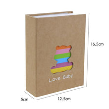 Load image into Gallery viewer, New Photo Album 100/200 Sheets Insert Page 5/6 inch Instant Picture Storage Memo Scrapbook Paper Baby Family Scrapbook Albums Children Lovers Wedding Memory DIY Book Gifts
