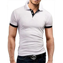 Load image into Gallery viewer, New Polo Shirt Men Summer Cool Men's Shirts Sleeve Polo Business Clothes Luxury Men Tee Shirt Polos  women's short sleeves Summer Men's T-shirt Short Sleeved Lapel Casual T-shirt for Male Half Sleeve Tops
