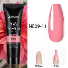 Load image into Gallery viewer, New Poly Nail Polish Gel Extension Glitter Gel Nails Manicure Design UV Reflective Diamond Shine
