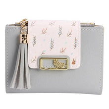 Load image into Gallery viewer, New Short PU Leather Clutch Bags Card Holder Wallet And  Small Coin Purse for Women And Girls
