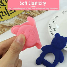 Load image into Gallery viewer, New Silicone Baby Teethers Cute Bear Shape Kids Teethers Safety Children Teething Infants Chewing Toys Newborn Dental Care
