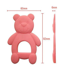 Load image into Gallery viewer, New Silicone Baby Teethers Cute Bear Shape Kids Teethers Safety Children Teething Infants Chewing Toys Newborn Dental Care
