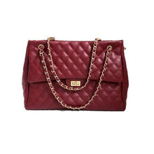 Load image into Gallery viewer, Women Pu Leather Shoulder Bag Fashionable Designer Luxury Female Large Capacity Crossbody Bag

