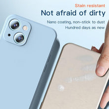 Load image into Gallery viewer, New Soft Silicone Square Phone Case For iPhone 14 13 Pro Max  Back Cover Full Body Protection Cover 13 Pro Shockproof Protective Case

