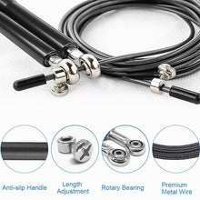 Load image into Gallery viewer, New Speed Jump Rope Fitness Skipping Ropes Exercise Adjustable Professional Skipping Rope For Boxing Fitness Skip Workout Training Jump Rope With Aluminium Alloy Handle For Gym Home
