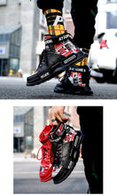 Load image into Gallery viewer, New Sport Mens High Quality Sneakers Breathable Lightweight Red Basketball Luxury Fashion Running Sneakers Non Slip Tennis Sport Athletic Walking Workout Sneakers
