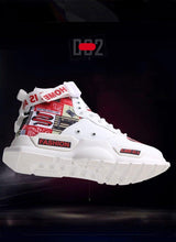 Load image into Gallery viewer, New Sport Mens High Quality Sneakers Breathable Lightweight Red Basketball Luxury Fashion Running Sneakers Non Slip Tennis Sport Athletic Walking Workout Sneakers
