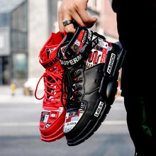Load image into Gallery viewer, New Sport Mens High Quality Sneakers Breathable Lightweight Red Basketball Luxury Fashion Running Sneakers Non Slip Tennis Sport Athletic Walking Workout Sneakers
