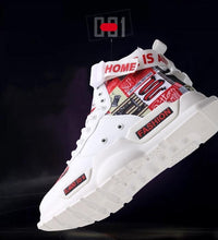 Load image into Gallery viewer, New Sport Mens High Quality Sneakers Breathable Lightweight Red Basketball Luxury Fashion Running Sneakers Non Slip Tennis Sport Athletic Walking Workout Sneakers
