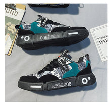 Load image into Gallery viewer, New Sports Mens Flats Sneakers Modern Design Man Running Shoes Mixed Colors Fashion Sports Black Popular Style Running Casual Walking Sneakers

