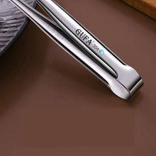 Load image into Gallery viewer, New Stainless Steel Grill Tongs Cooking Utensils For BBQ Baking Silver BBQ Accessories Camping Supplies Kitchen Serving Tongs for Cooking Grilling Baking Bread Salad Buffet Tongs Spatula Metal

