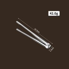 Load image into Gallery viewer, New Stainless Steel Grill Tongs Cooking Utensils For BBQ Baking Silver BBQ Accessories Camping Supplies Kitchen Serving Tongs for Cooking Grilling Baking Bread Salad Buffet Tongs Spatula Metal
