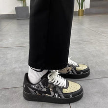 Load image into Gallery viewer, New Street Dance Mens Womens Sneakers Thick-Soled Couple Mens Fashion All-Match Running Casual Walking Sneakers Comfortable Modern Design
