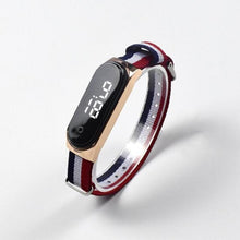 Load image into Gallery viewer, New Student Watch Fashion Woman Watch Touch Electronic Childrens Watch Rectangle Quartz Watch Ultra-Thin Sports Simple Watch Stainless Steel Wrist Watch For Men Women
