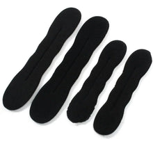 Load image into Gallery viewer, New Style  Black Hair Styling Bun Curler Classic Magic Hair Bun Maker Foam Sponge Bun Twist Hair Shaper For Women
