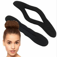 Load image into Gallery viewer, New Style  Black Hair Styling Bun Curler Classic Magic Hair Bun Maker Foam Sponge Bun Twist Hair Shaper For Women
