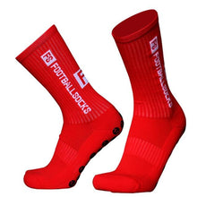 Load image into Gallery viewer, Unisex Cycling Socks Football Socks Round Silicone Suction Cup Grip Anti Slip Soccer Socks Sports Baseball Rugby Socks For Men And Women
