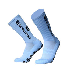 Load image into Gallery viewer, Unisex Cycling Socks Football Socks Round Silicone Suction Cup Grip Anti Slip Soccer Socks Sports Baseball Rugby Socks For Men And Women
