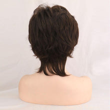 Load image into Gallery viewer, New Style Women Synthetic Mixed Blonde Brown Short Wigs Natural Hair Wigs Heat Resistant Hair Wig for Women Bob Wigs For Black Women Gifts For Black Women
