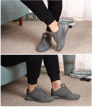 Load image into Gallery viewer, New Stylish Mens Walking Shoes Lace Up Sport Outdoor Jogging Athletic Shoes Comfortable Sneakers Running Lace Up Athletic Sneakers Outdoor Walking Mens Comfortable Fashion Design
