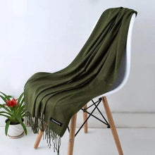 Load image into Gallery viewer, New Stylish Winter Scarf For Ladies Shawls And Wraps Neck Scarves Women Female Stoles Casual Wear Pashmina Scarf and Shawl Soft Women Pashminas
