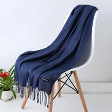 Load image into Gallery viewer, New Stylish Winter Scarf For Ladies Shawls And Wraps Neck Scarves Women Female Stoles Casual Wear Pashmina Scarf and Shawl Soft Women Pashminas
