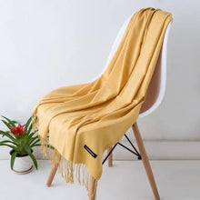 Load image into Gallery viewer, New Stylish Winter Scarf For Ladies Shawls And Wraps Neck Scarves Women Female Stoles Casual Wear Pashmina Scarf and Shawl Soft Women Pashminas
