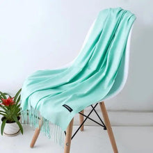Load image into Gallery viewer, New Stylish Winter Scarf For Ladies Shawls And Wraps Neck Scarves Women Female Stoles Casual Wear Pashmina Scarf and Shawl Soft Women Pashminas
