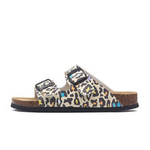 Load image into Gallery viewer, New Summer Beach Slippers Casual Double Buckle Non-slip Clogs Slides Women Slip On Flip Flop Women's Comfort Slides Double Buckle Adjustable EVA Flat Sandals
