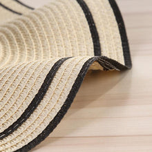 Load image into Gallery viewer, New Summer Women's Beach Hat Wide Side Female  Summer Women's Beach Hat Female Unique Luxury Bowknot Design Sun Hat Casual Hat Lady Classic Flat Straw Hat Women Fedora Hat Ideal Gift 54-58cm

