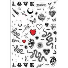 Load image into Gallery viewer, New Super Thin Self-Adhesive  Letter 3d Nail Decal Stickers Manicure Nail Art Decoration Accessories Holographic Old English Character Nail Self-Adhesive Sticker English Font Design Manicure Design Water Sliders Decorations Accessories
