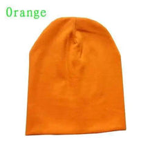 Load image into Gallery viewer, New Trendy  Baby Street Dance Hip Hat Cotton Spring Autumn Toddler Cap Scarf For Boys Girls Winter Warm Solid Color Children Hat Men's Winter Hat Warm Orange Yellow Red Blue Black Knitted Casual Hat
