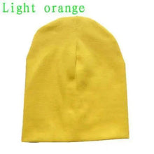 Load image into Gallery viewer, New Trendy  Baby Street Dance Hip Hat Cotton Spring Autumn Toddler Cap Scarf For Boys Girls Winter Warm Solid Color Children Hat Men's Winter Hat Warm Orange Yellow Red Blue Black Knitted Casual Hat
