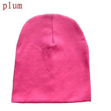 Load image into Gallery viewer, New Trendy  Baby Street Dance Hip Hat Cotton Spring Autumn Toddler Cap Scarf For Boys Girls Winter Warm Solid Color Children Hat Men's Winter Hat Warm Orange Yellow Red Blue Black Knitted Casual Hat
