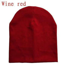 Load image into Gallery viewer, New Trendy  Baby Street Dance Hip Hat Cotton Spring Autumn Toddler Cap Scarf For Boys Girls Winter Warm Solid Color Children Hat Men's Winter Hat Warm Orange Yellow Red Blue Black Knitted Casual Hat
