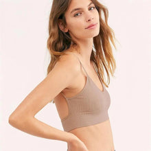 Load image into Gallery viewer, New Trendy Open Back Bra Seamless Brassiere, Comfortable Top Women Wire free Low Back Underwear No Pad Unlined Backless Bra
