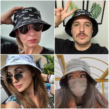 Load image into Gallery viewer, New Trendy Summer Bucket Hats For Women Men's Panama Hat Double-sided Panama Sun Fishing Hat Fisherman Cap for Boys/Girls
