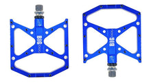 Load image into Gallery viewer, New Ultralight Bicycle Pedals Part Anti-Slip Aluminum Body Road Flat Foot Cycling Sealed 3 Bearing Mountain Bike Pedal Mountain Bike Pedals, Ultra Strong  Machined Bicycle Flat Alloy Pedals Non-Slip
